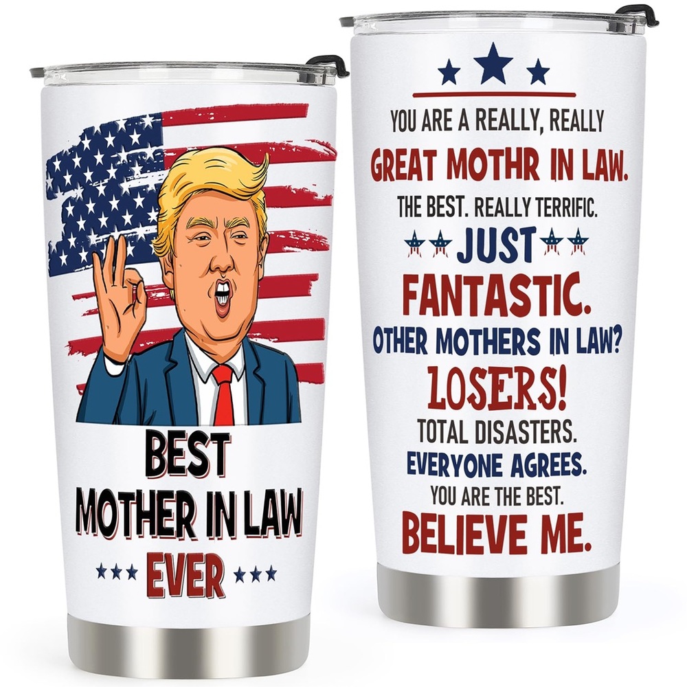 20 OZ Stainless Steel Insulated Best Mother In Law Ever Tumbler Cup